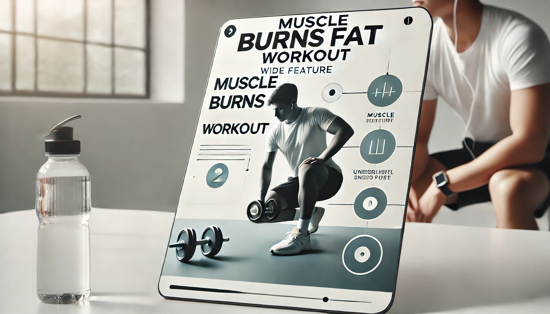 Muscle Burns Fat workout – a high-intensity fitness routine for strength and fat loss.